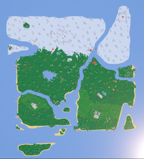 Longvinter Map – Detailed version