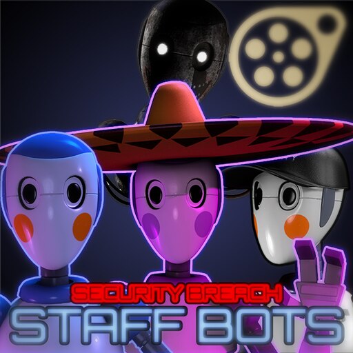 PC / Computer - Five Nights at Freddy's: Security Breach - S.T.A.F.F. Bot -  The Models Resource