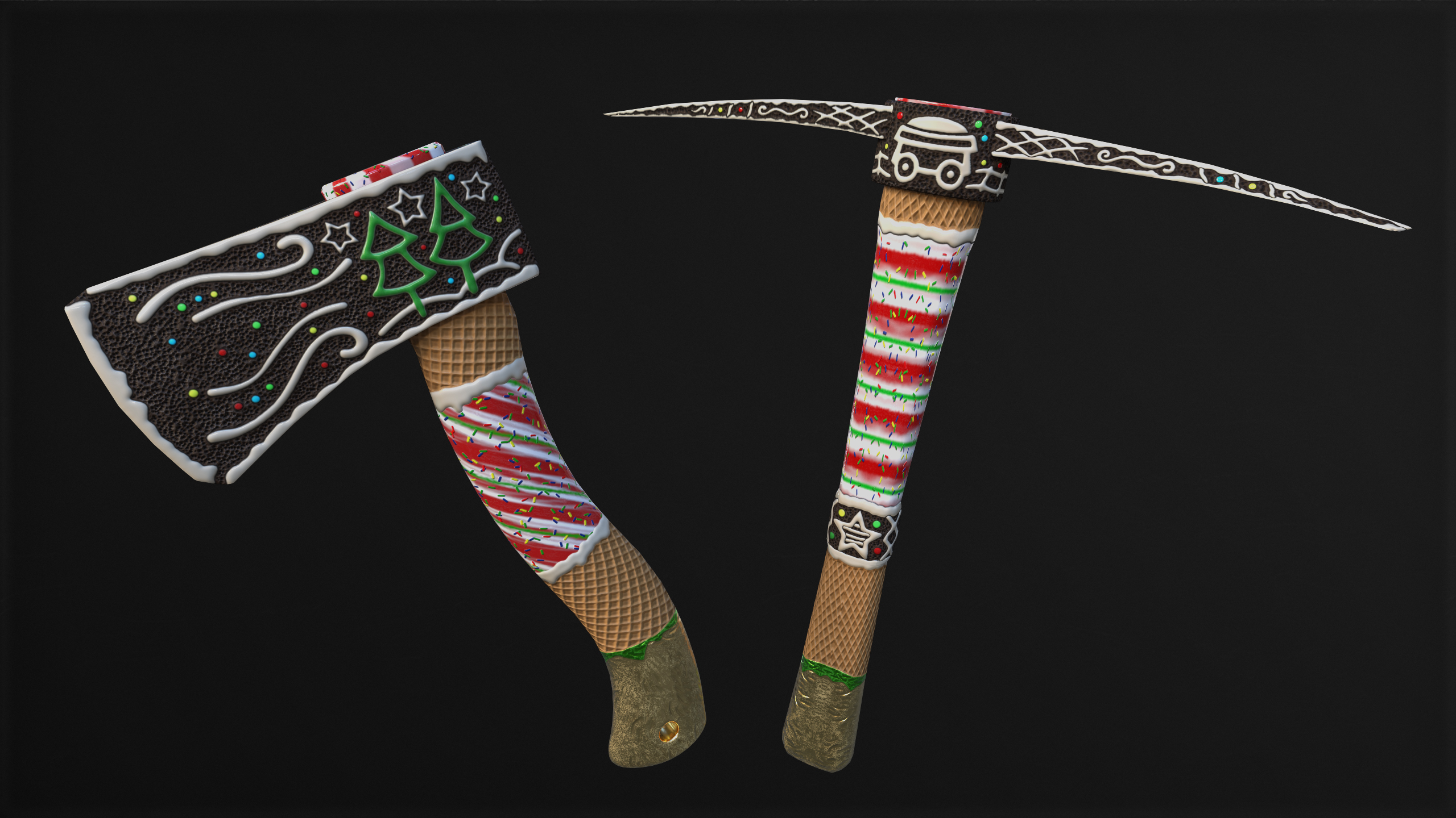 Christmas Candy Pick Axe thumbnail 3