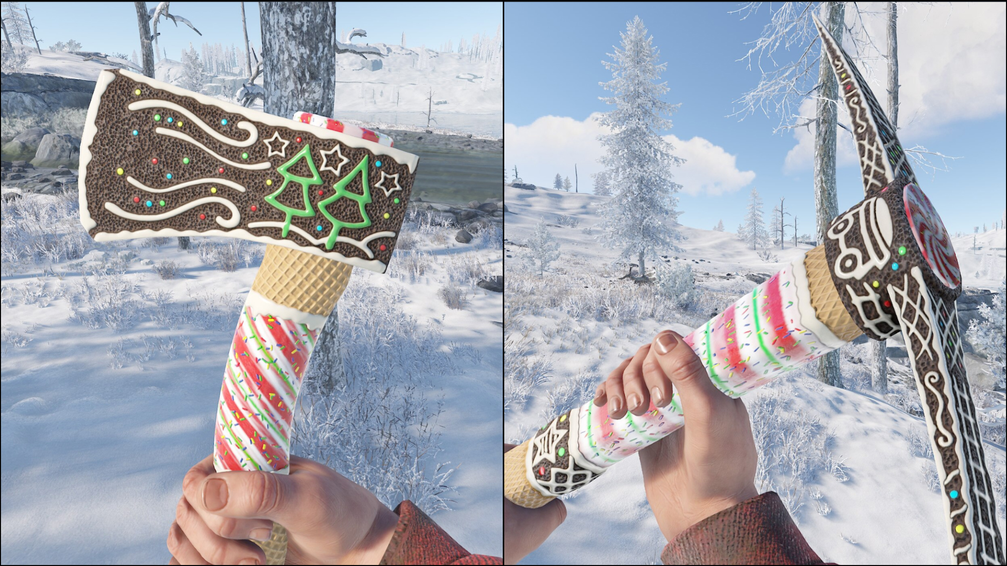 Christmas Candy Hatchet screenshot 1