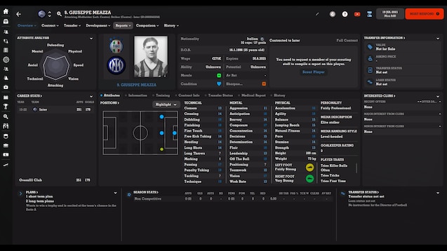 Football Manager 2022 PRE-Game Editor - Football Manager Databases