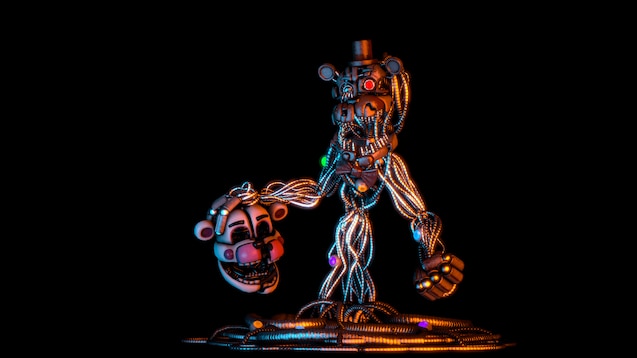 MOLTEN FREDDY SLITHERS INTO MY HOME  Forsaken AR: Slimy Sewers [Part 2]  [FNaF AR Mod] 