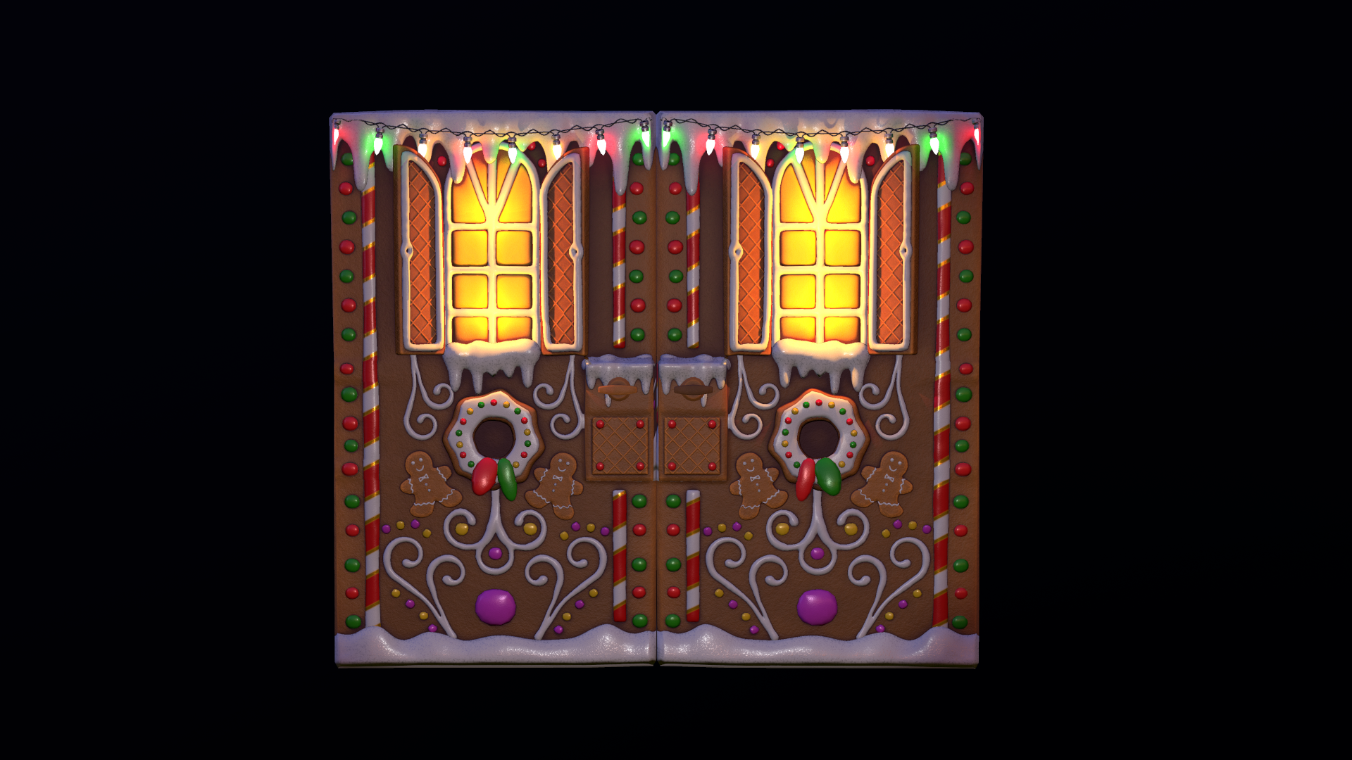 Gingerbread Double Door screenshot 1