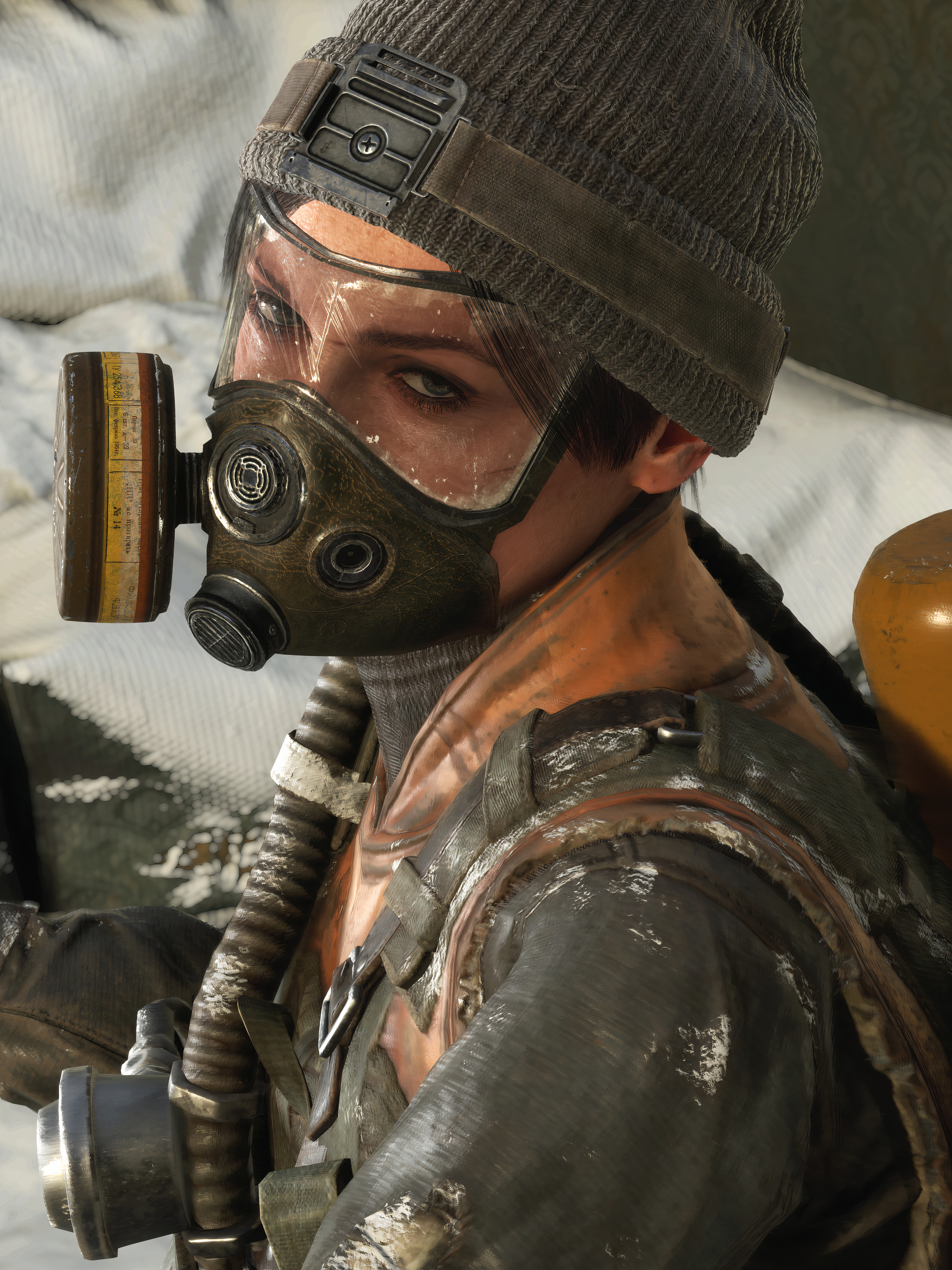 Лицо артема из метро exodus без противогаза