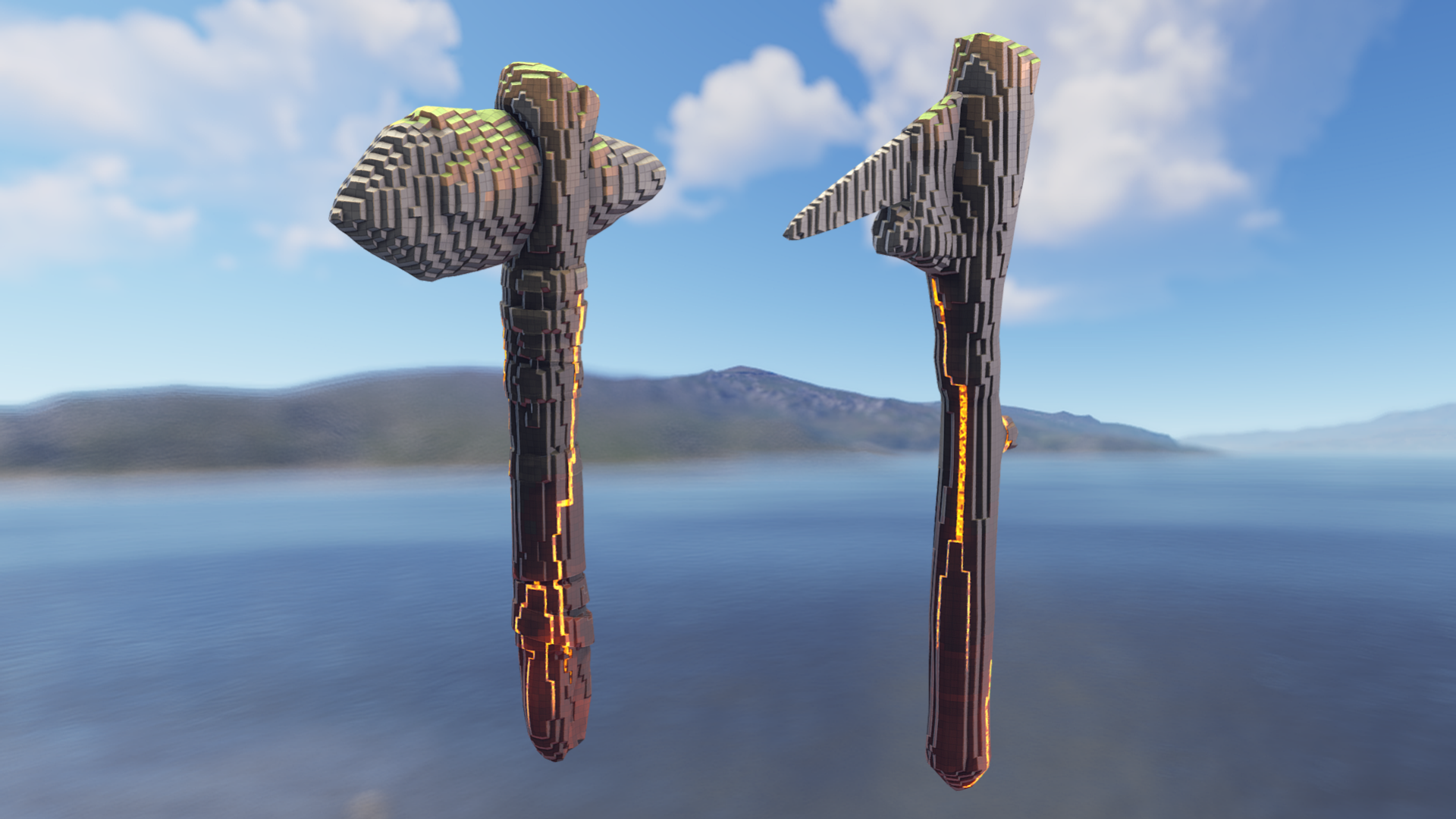 Pixel Stone Pickaxe screenshot 1