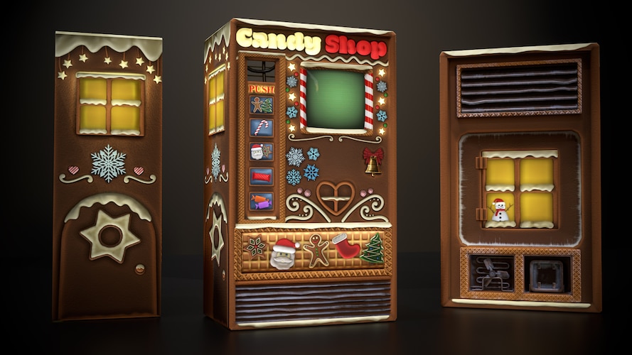 Gingerbread Candy Shop - image 1