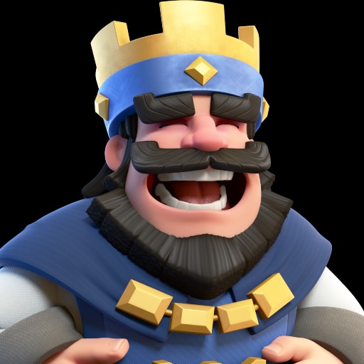 Clash Royale King Laughing / HE HE HE HAW