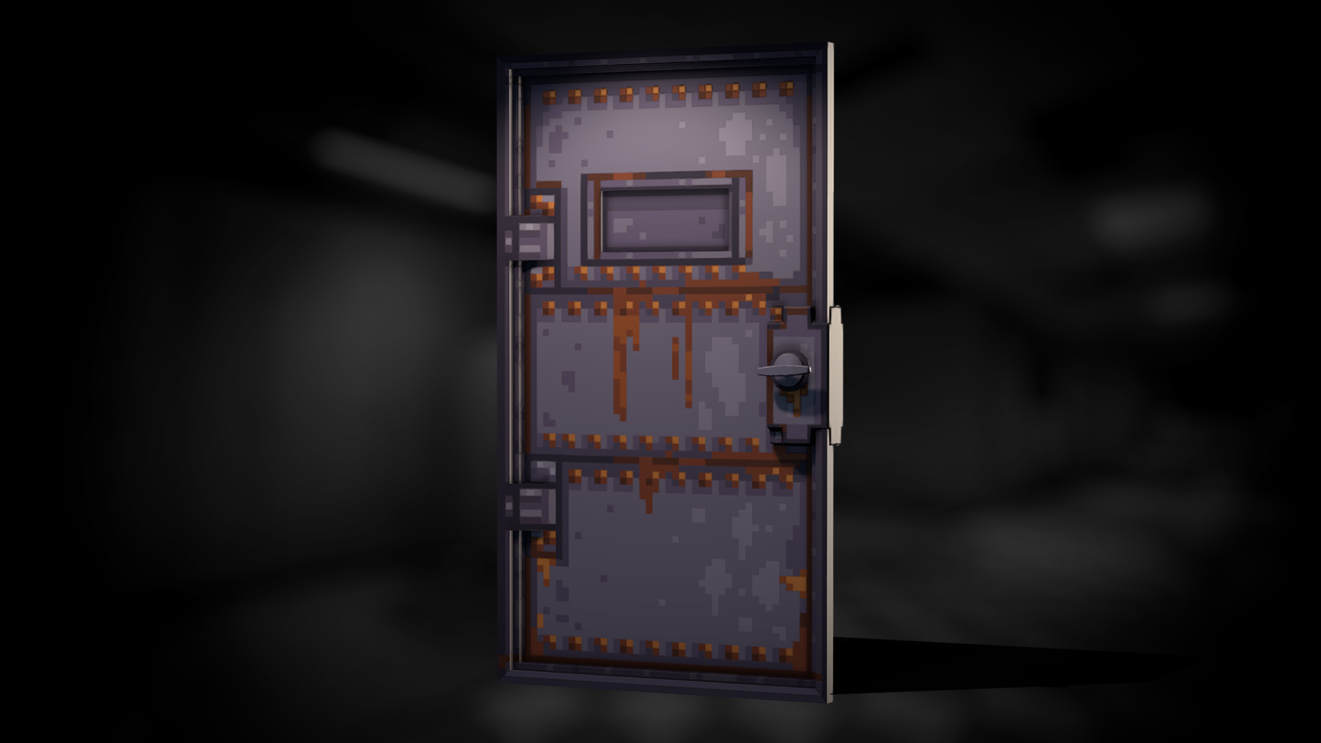 Pixel Armored Door screenshot 1