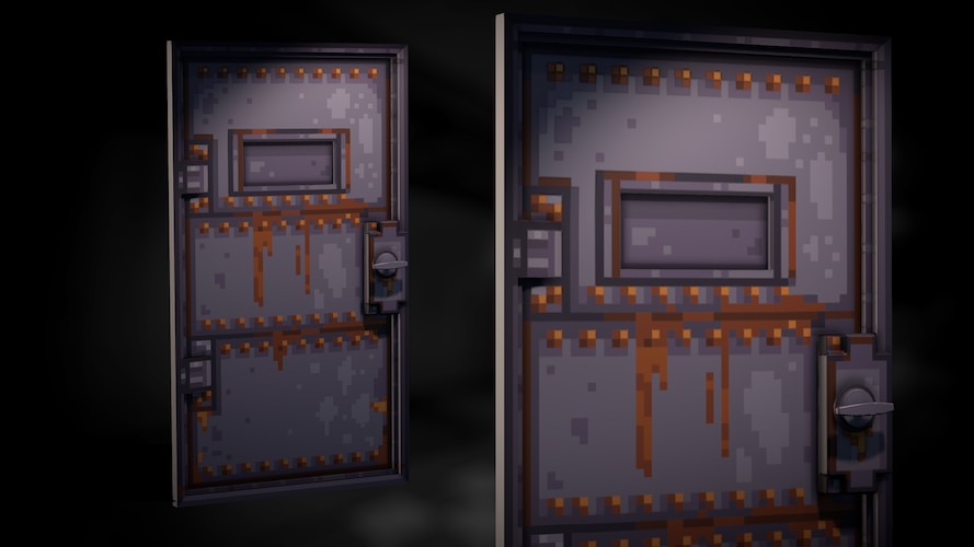 Pixel Armored Door - image 2