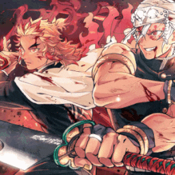 Demon slayer Kyojuro Rengoku & Tengen Uzui
