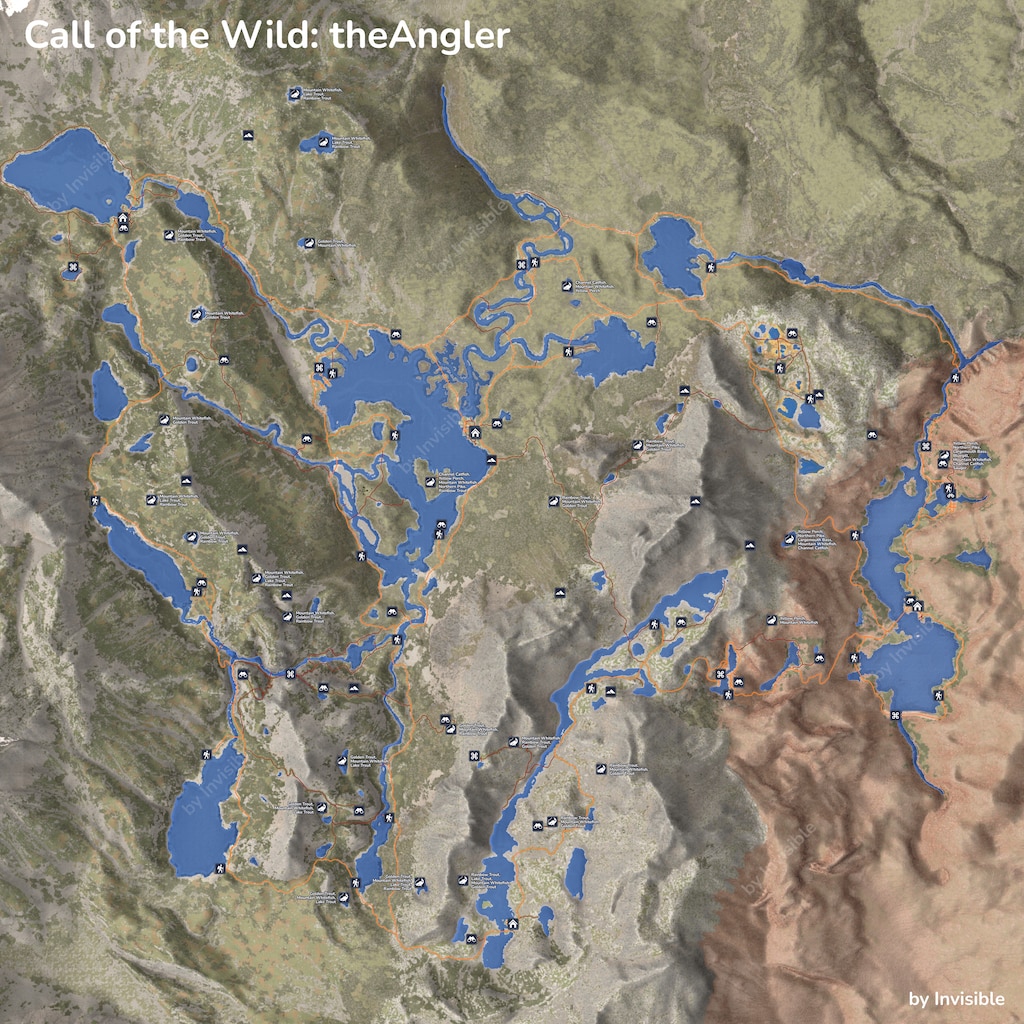 Steam Community :: :: Call of the Wild: The Angler - High Resolution Map