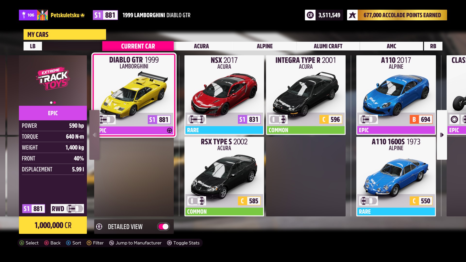 All cars from car mastery trees image 4