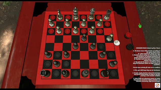 Checkmate for checkers