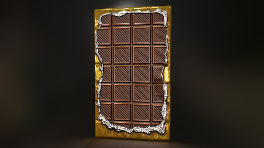 Chocolate Sheet Metal Door - image 1