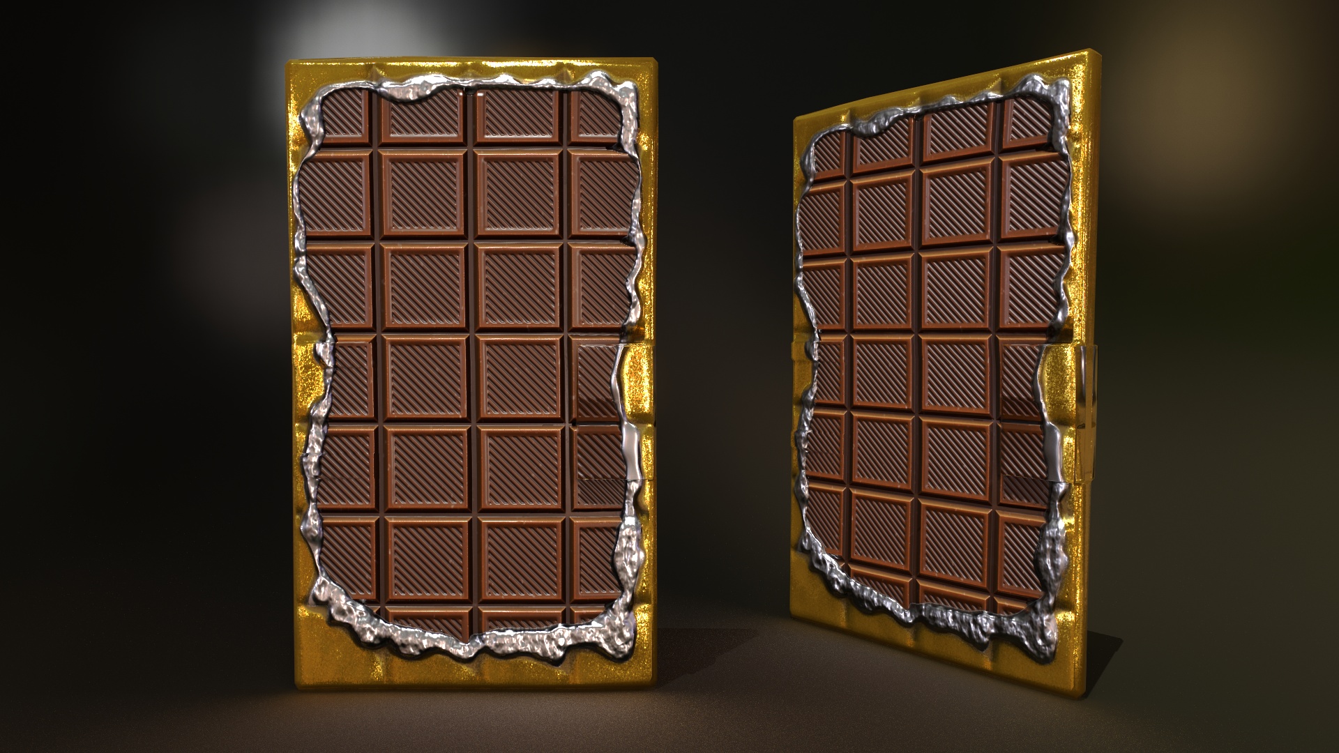 Chocolate Sheet Metal Door thumbnail 2