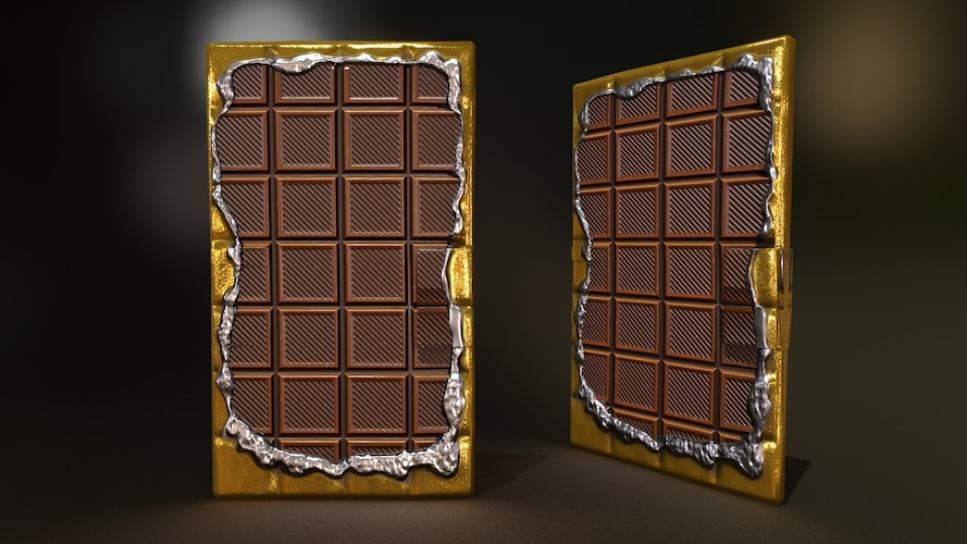 Chocolate Sheet Metal Door - image 2