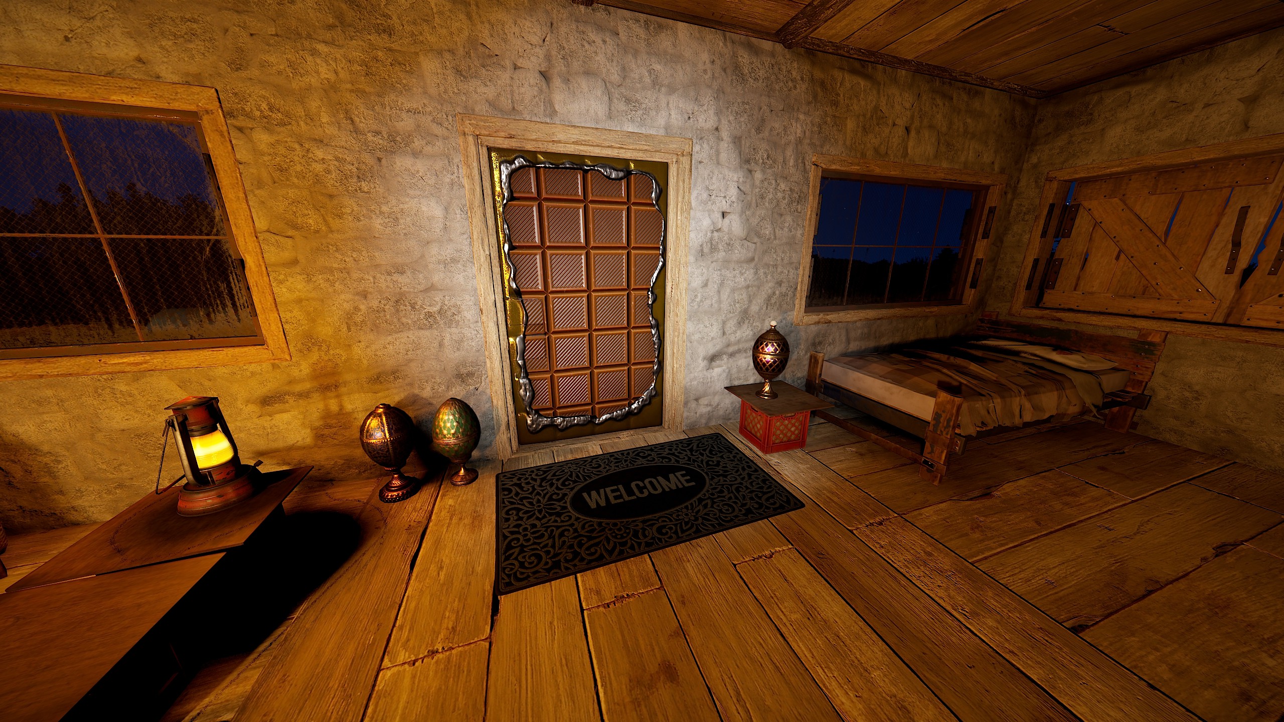 Chocolate Sheet Metal Door thumbnail 8