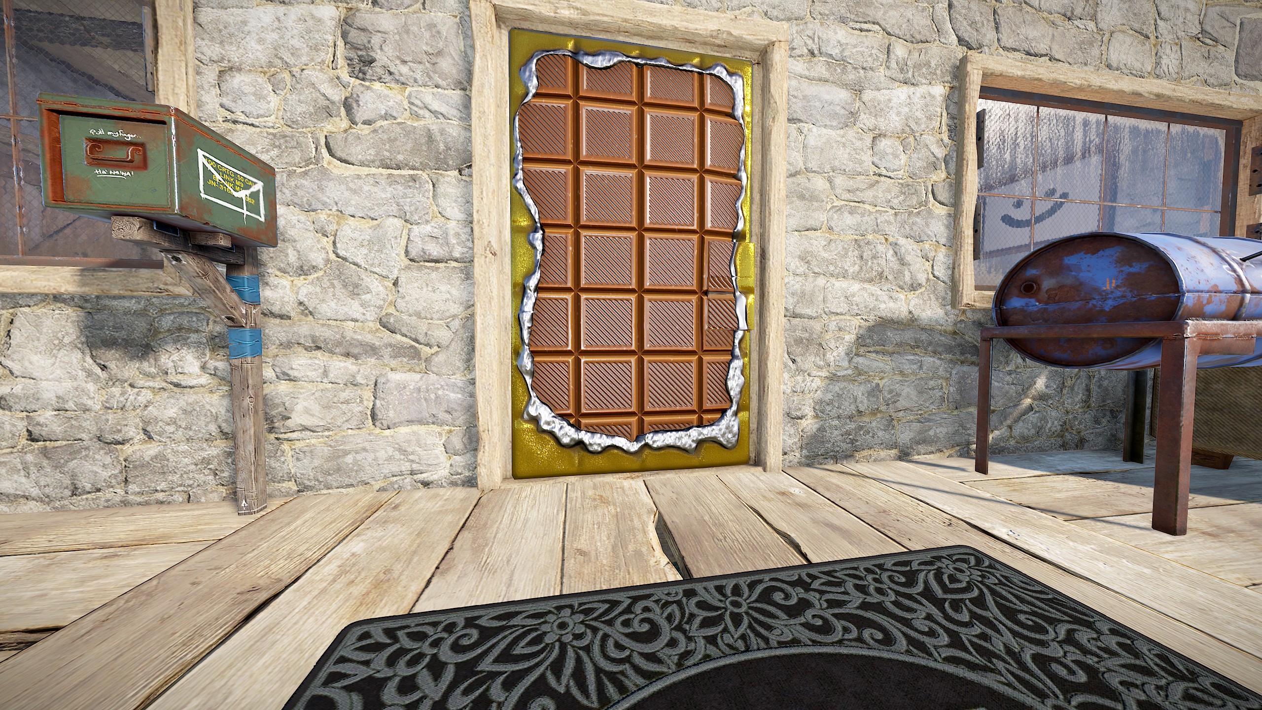 Chocolate Sheet Metal Door thumbnail 7