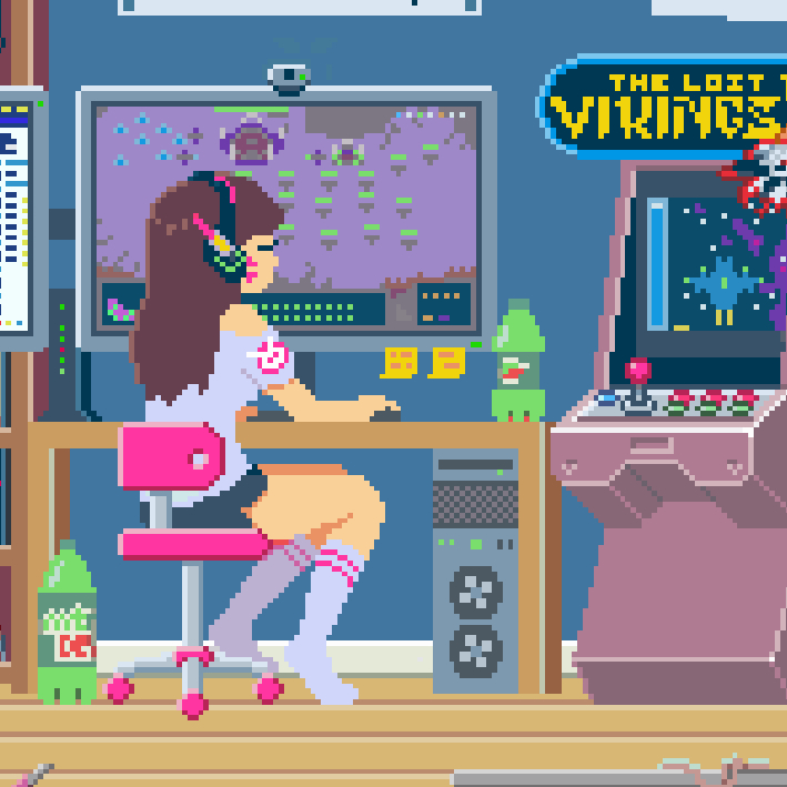 Pixel-Dva Overwatch