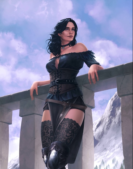 The witcher 3 yennefer hot фото 26