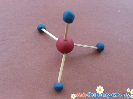 Как выглядит молекула воды из пластилина фото Как выглядит молекула воды из пластилина фото