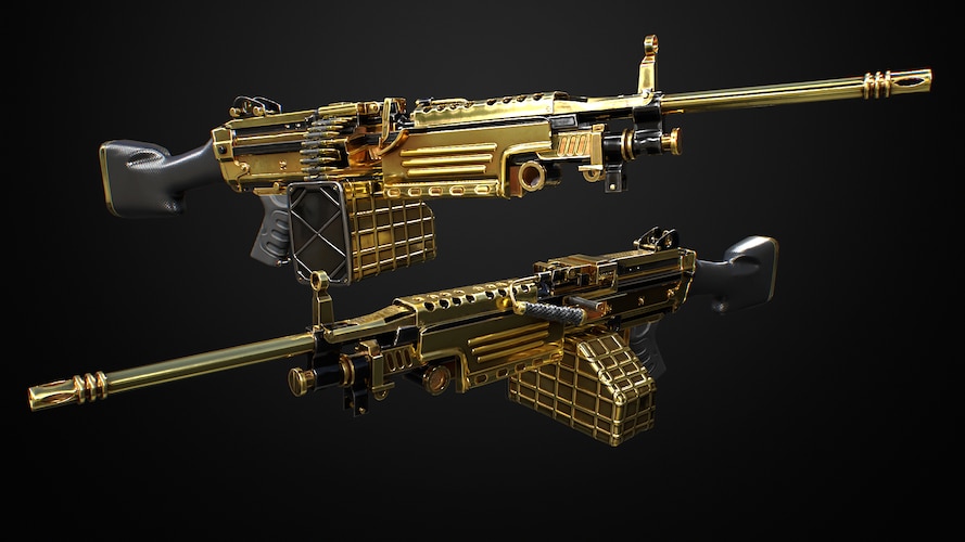 Black Gold M249 - image 2