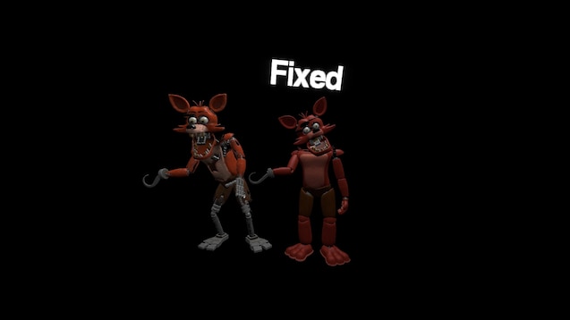 Steam Workshop::Fnaf HW Fixed Foxy ragdoll