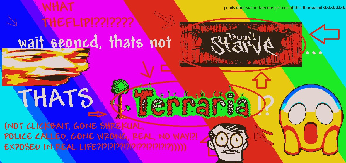 NEW Terraria x Don't Starve Crossover!!!