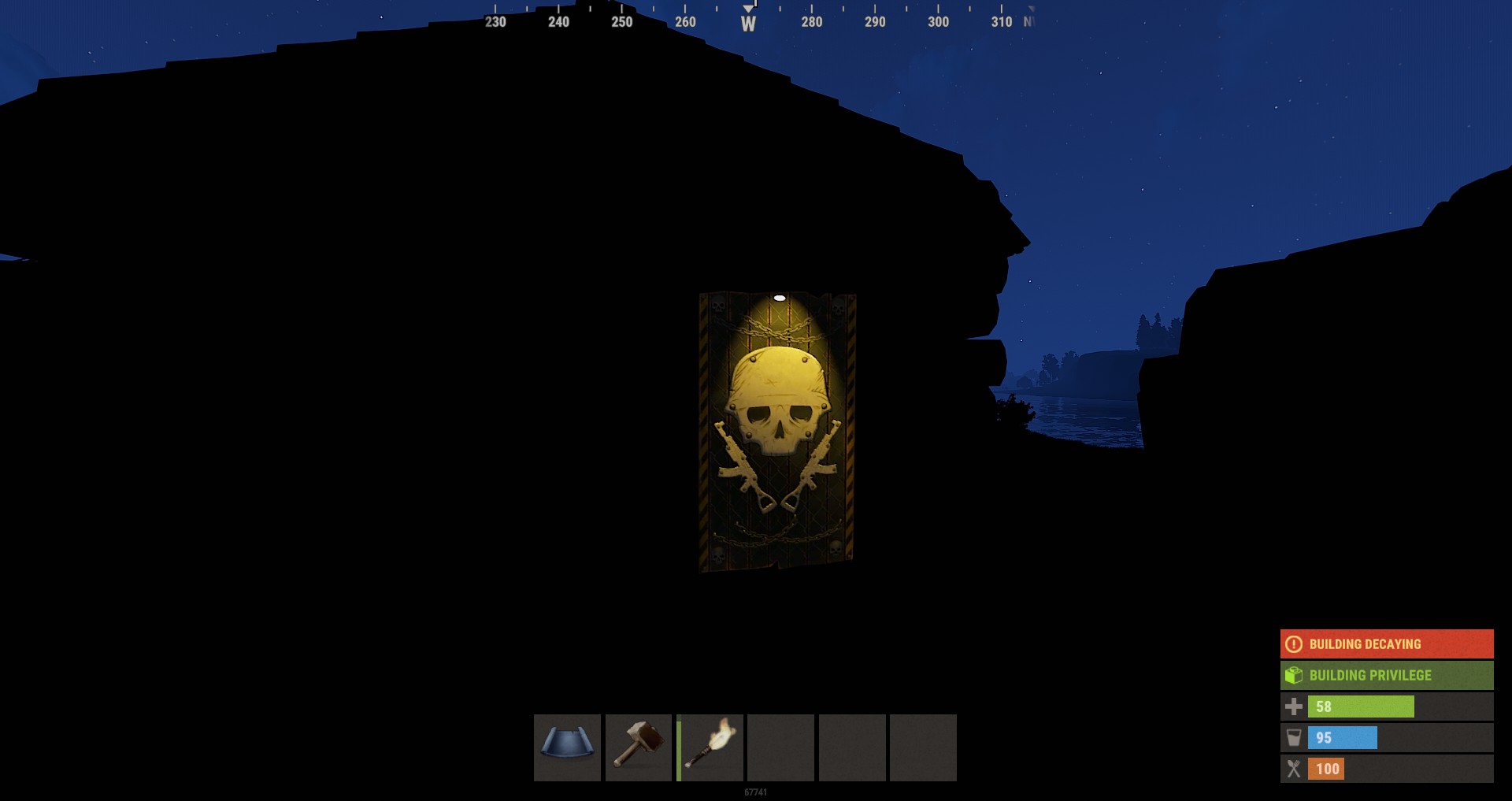 Danger Zone Wooden Door thumbnail 11