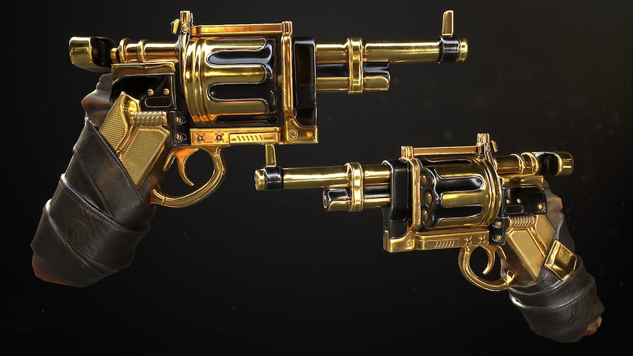 Black Gold Revolver - image 2