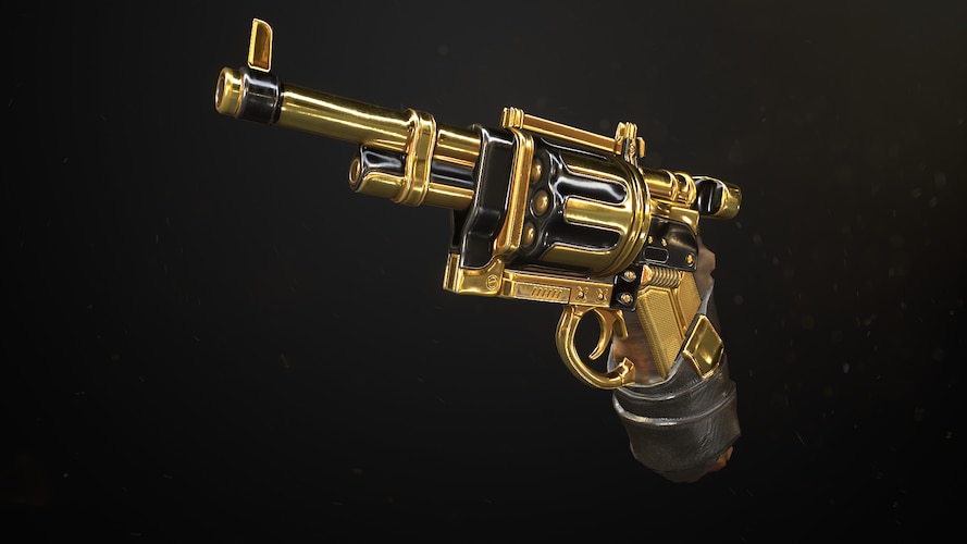 Black Gold Revolver - image 1