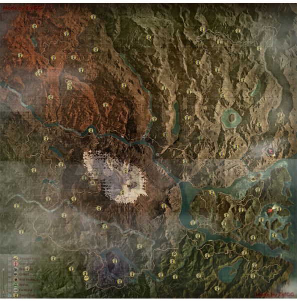 Map Locations - SPOILER image 5