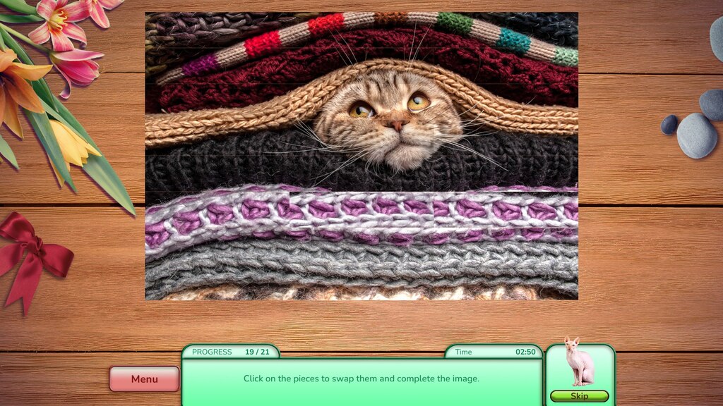 Actual cats made this cat-finding hidden object game, or so I'm