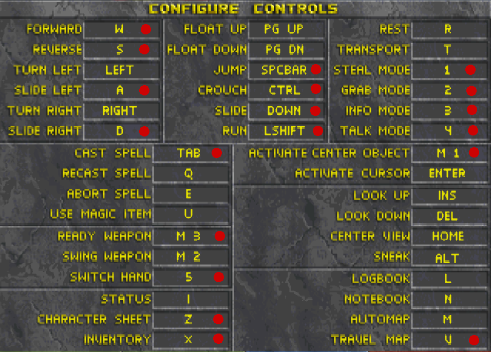 Mouselook and WSAD control setup image 11