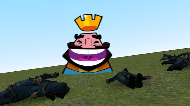 Steam Workshop::Clash Royale King Laughing Emote