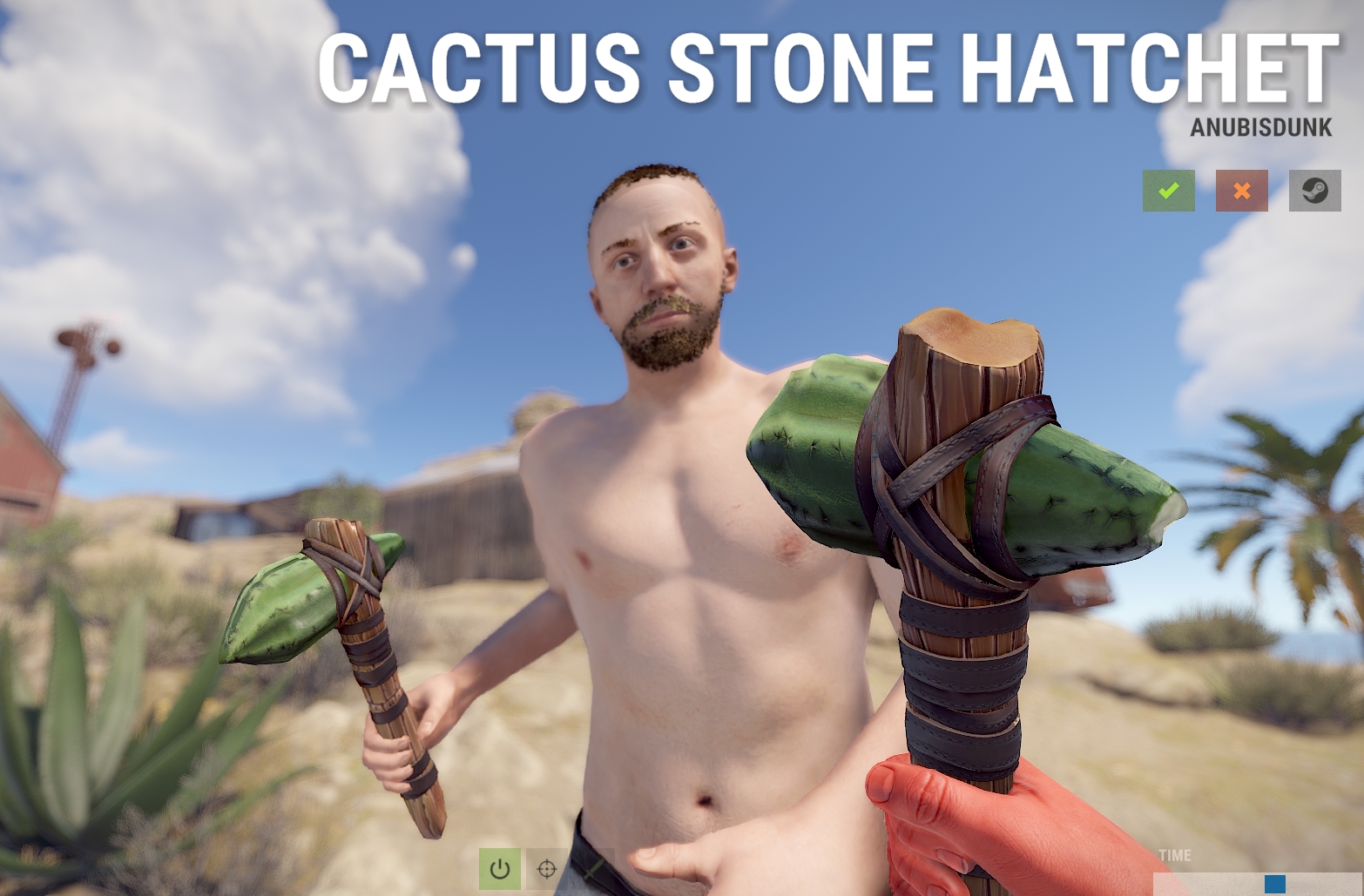 Cactus Stone Hatchet thumbnail 2