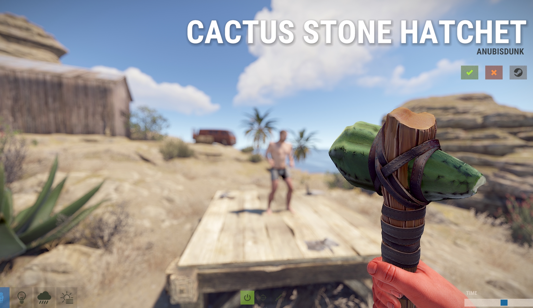 Cactus Stone Hatchet thumbnail 3