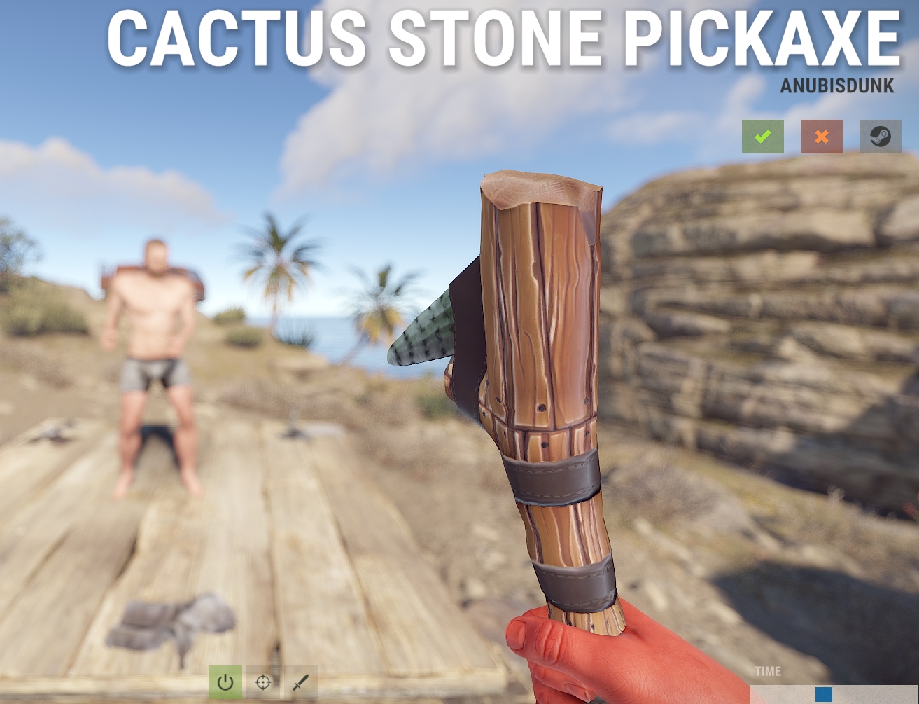 Cactus Stone Pickaxe thumbnail 3