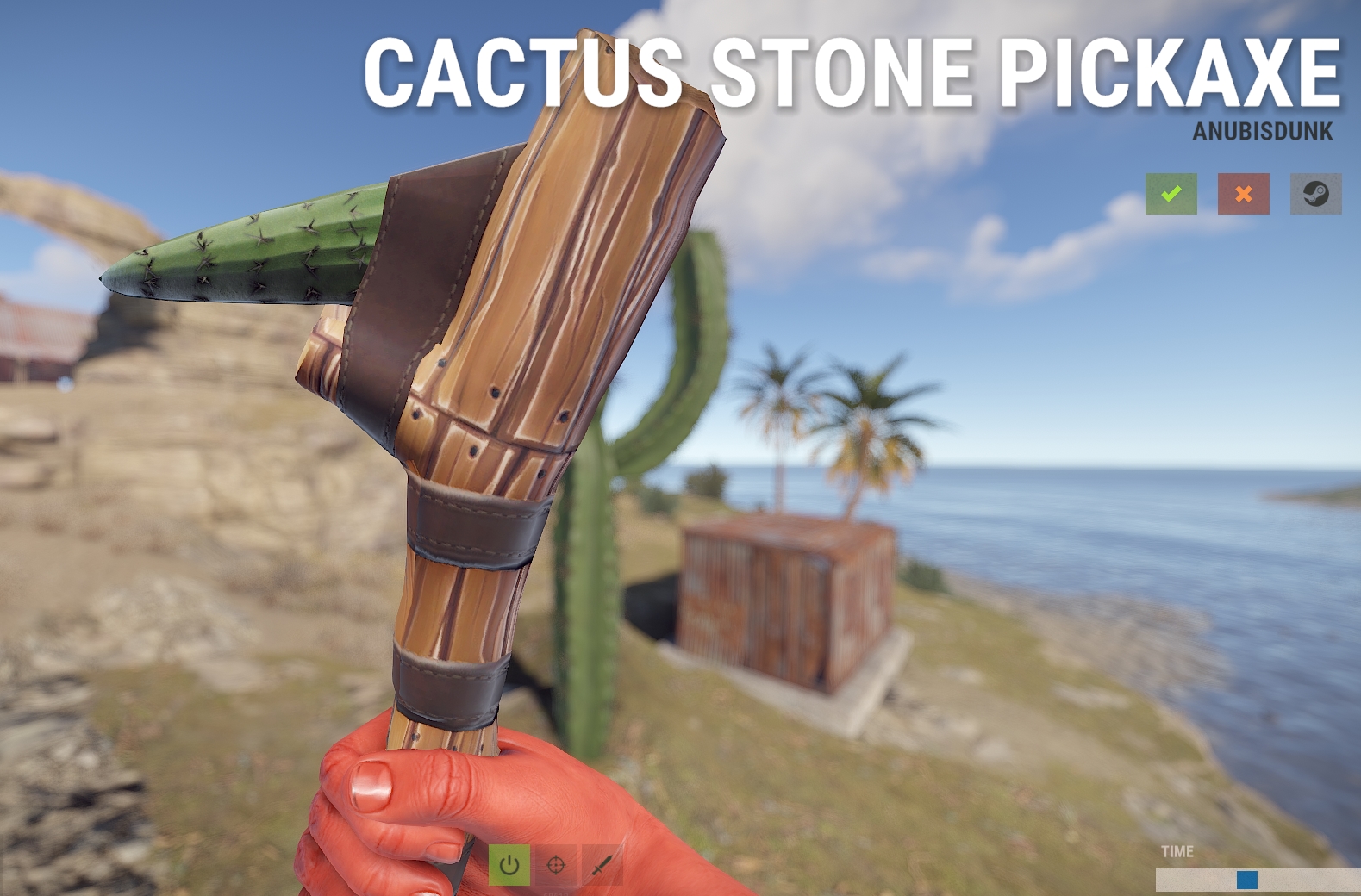 Cactus Stone Pickaxe thumbnail 4
