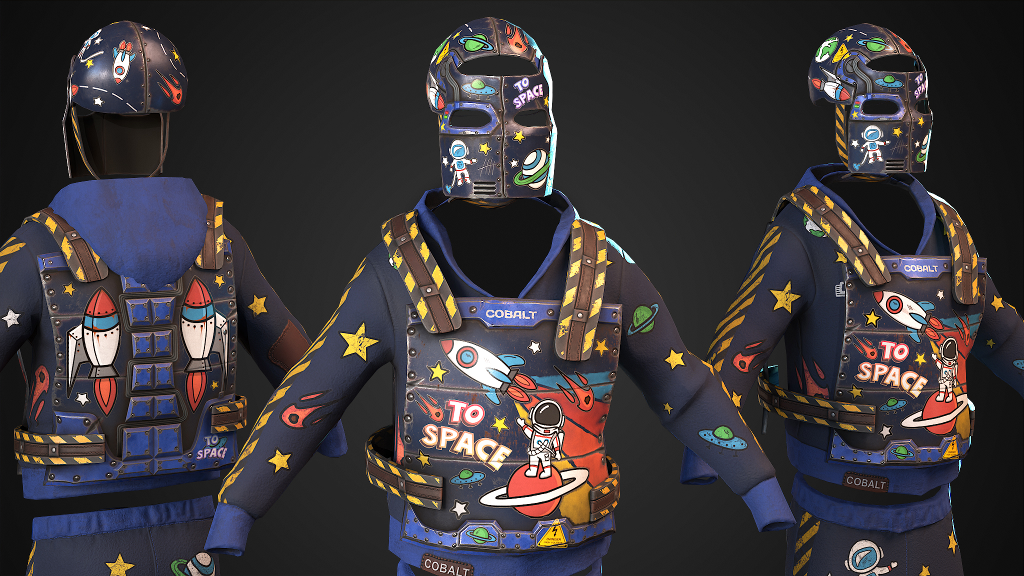 Space Raider Chest Plate screenshot 1