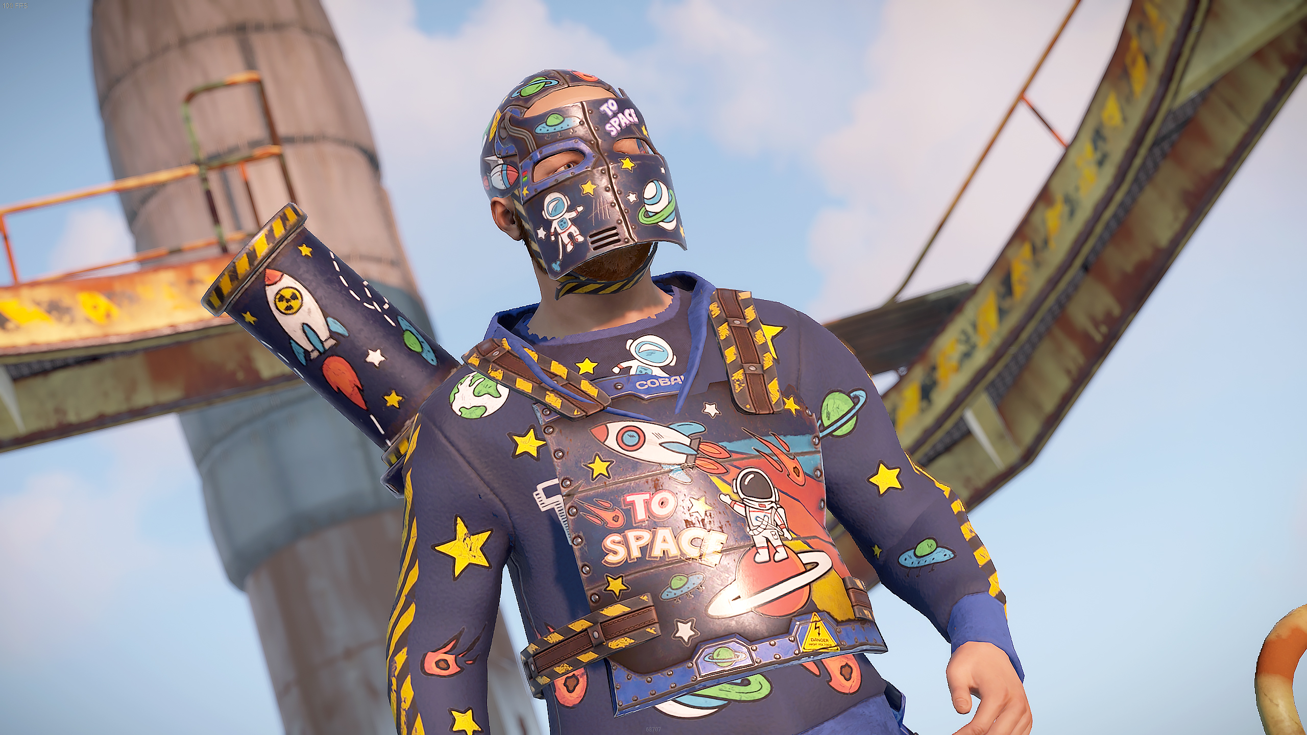 Space Raider Facemask thumbnail 5