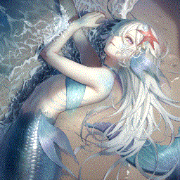 [4K] 人鱼少女 Mermaid_Girl