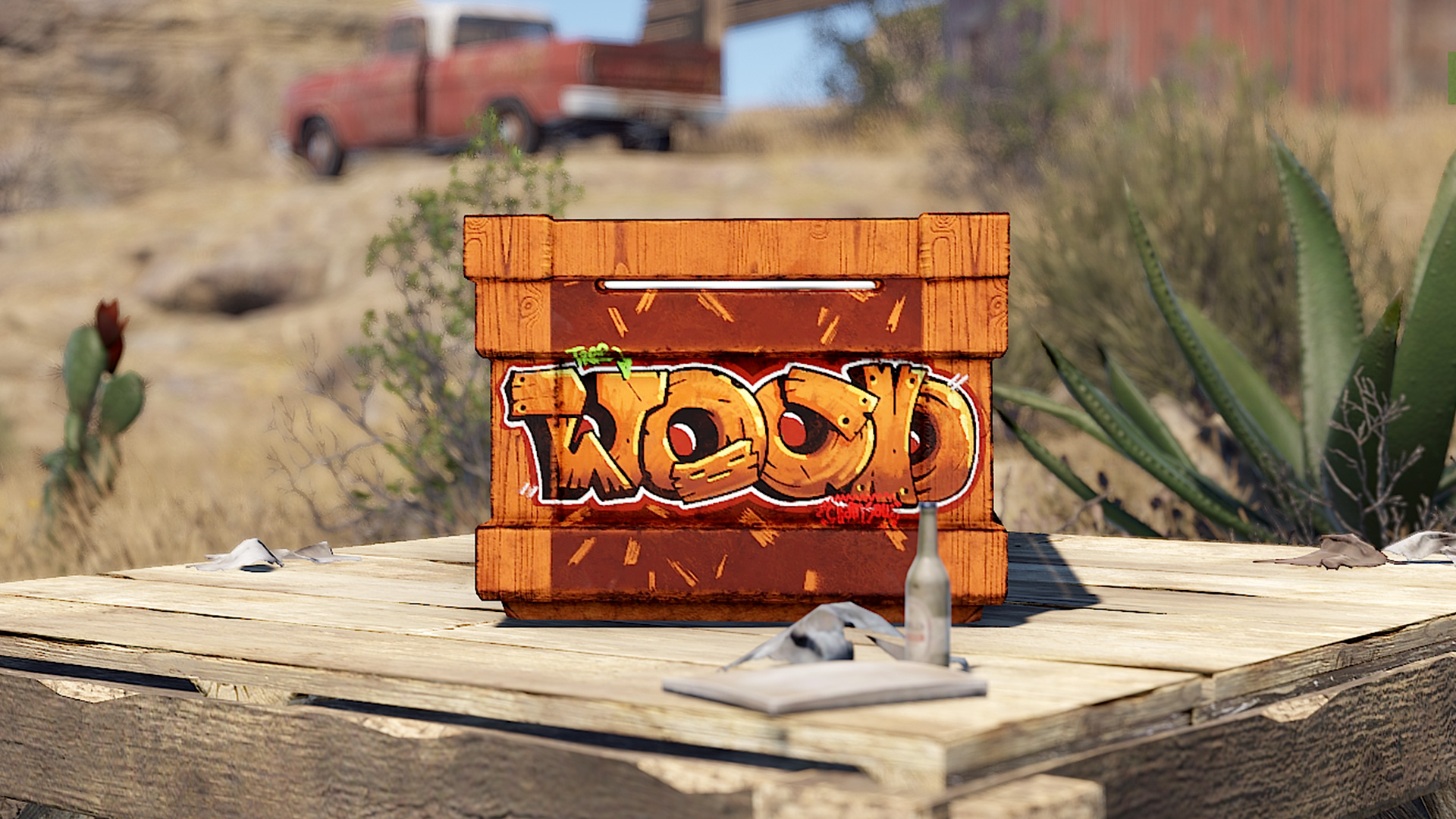 Graffiti Wood Storage thumbnail 7