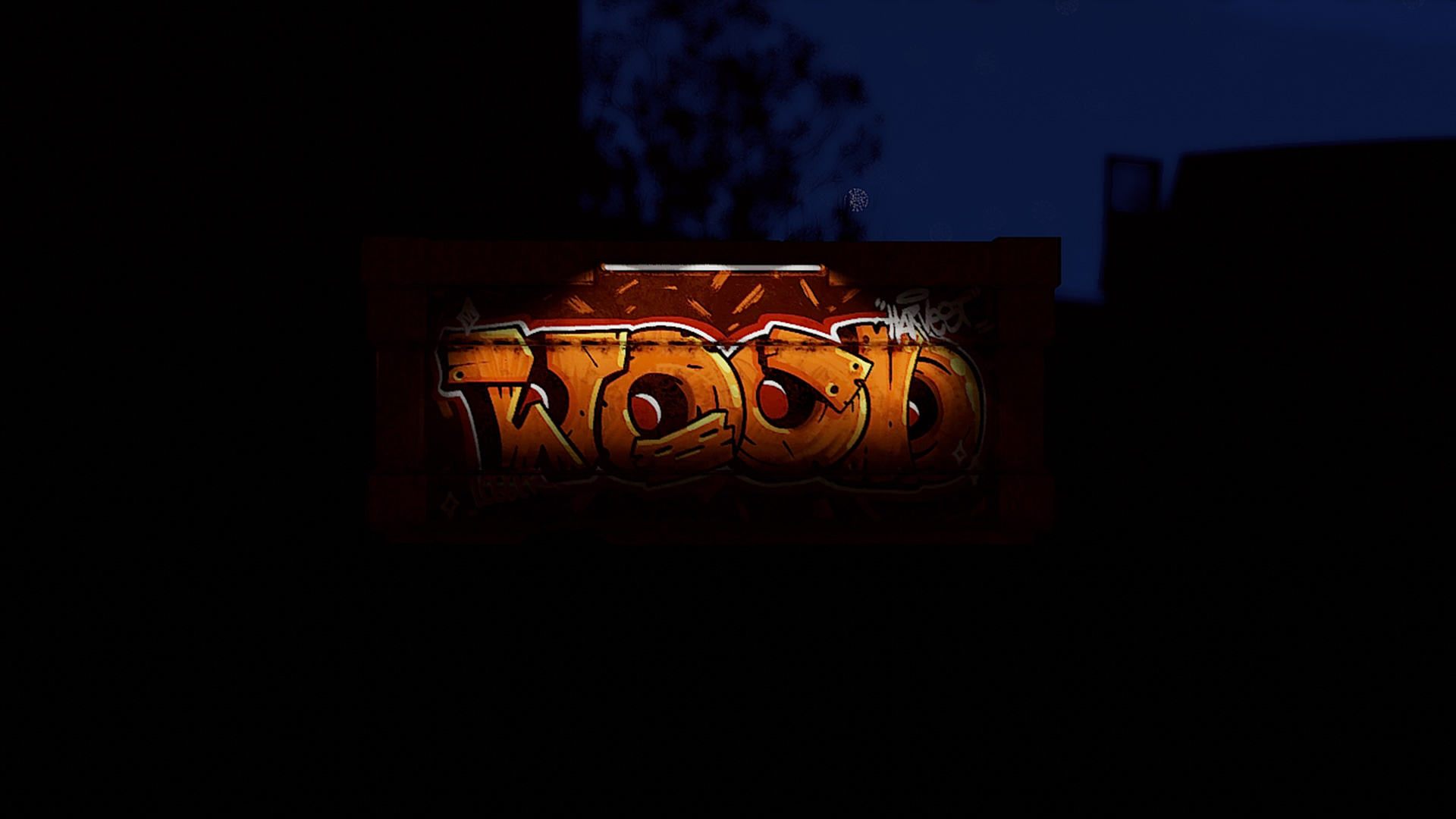Graffiti Wood Storage thumbnail 4