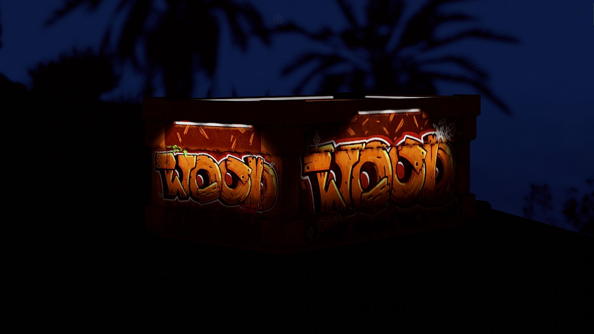 Graffiti Wood Storage thumbnail 6