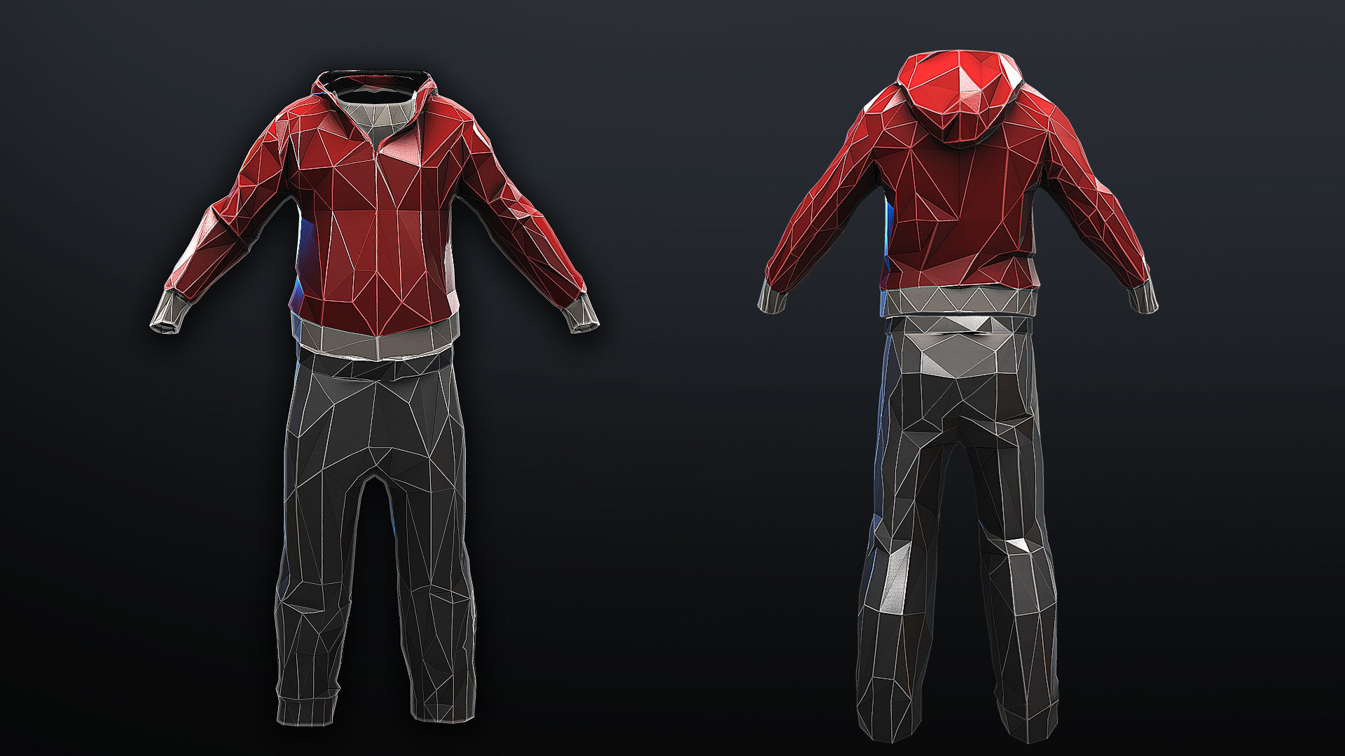 Low Poly Hoodie screenshot 1