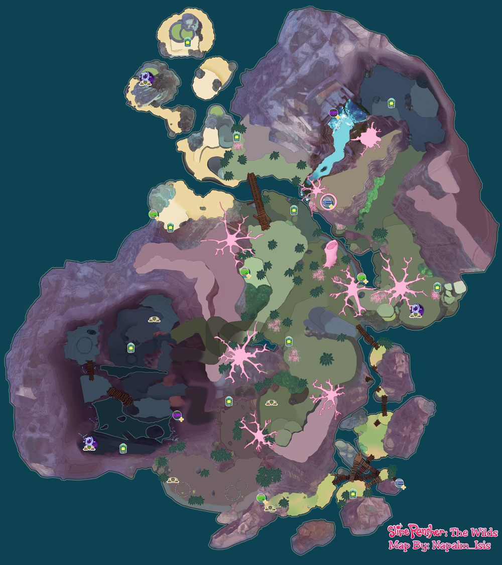 Steam Community :: Guide :: Ultimate Slime Rancher Map (Including The ...
