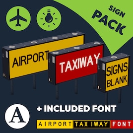 taxiway signs