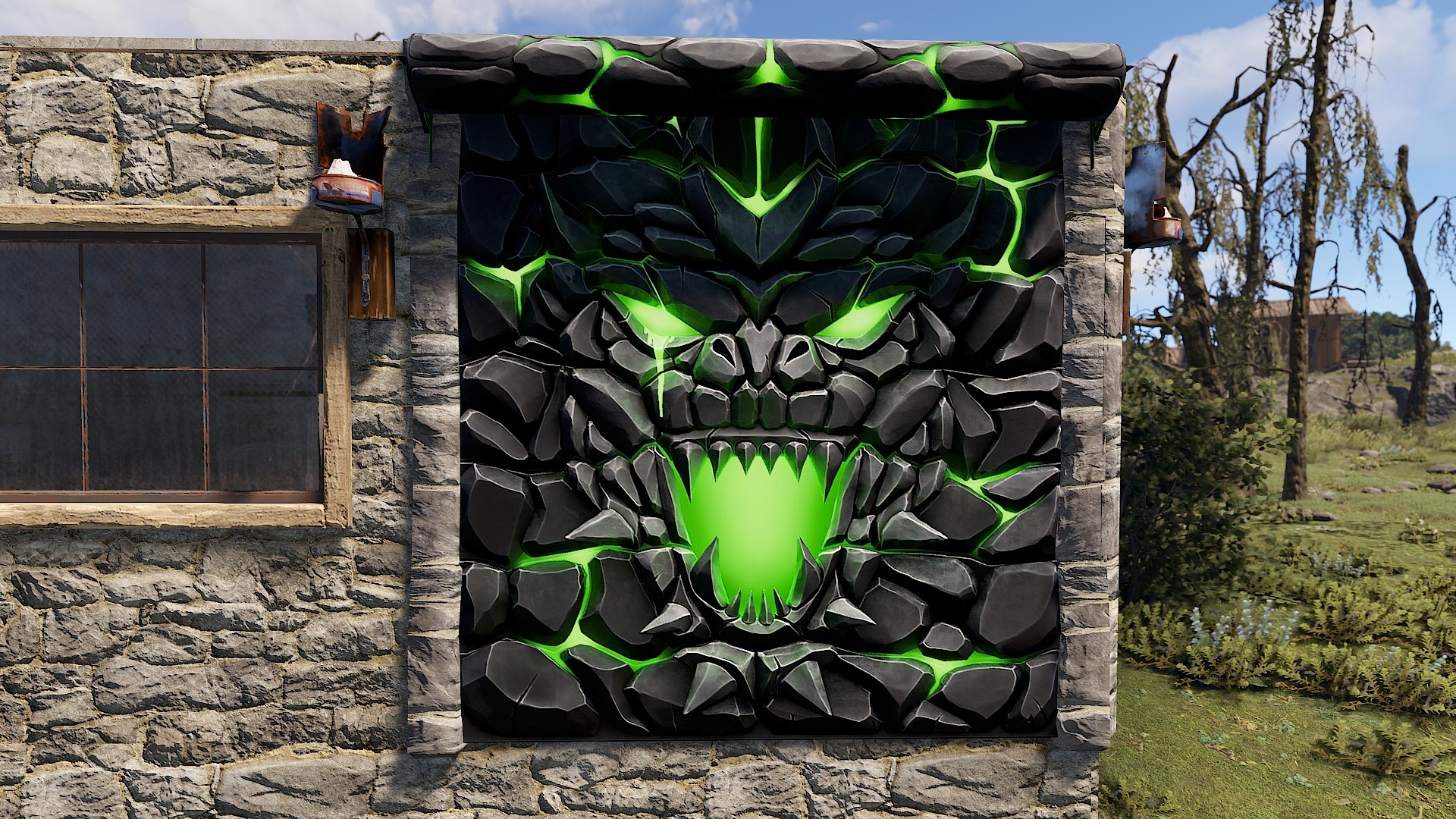 Toxic Dragon Garage Door thumbnail 3
