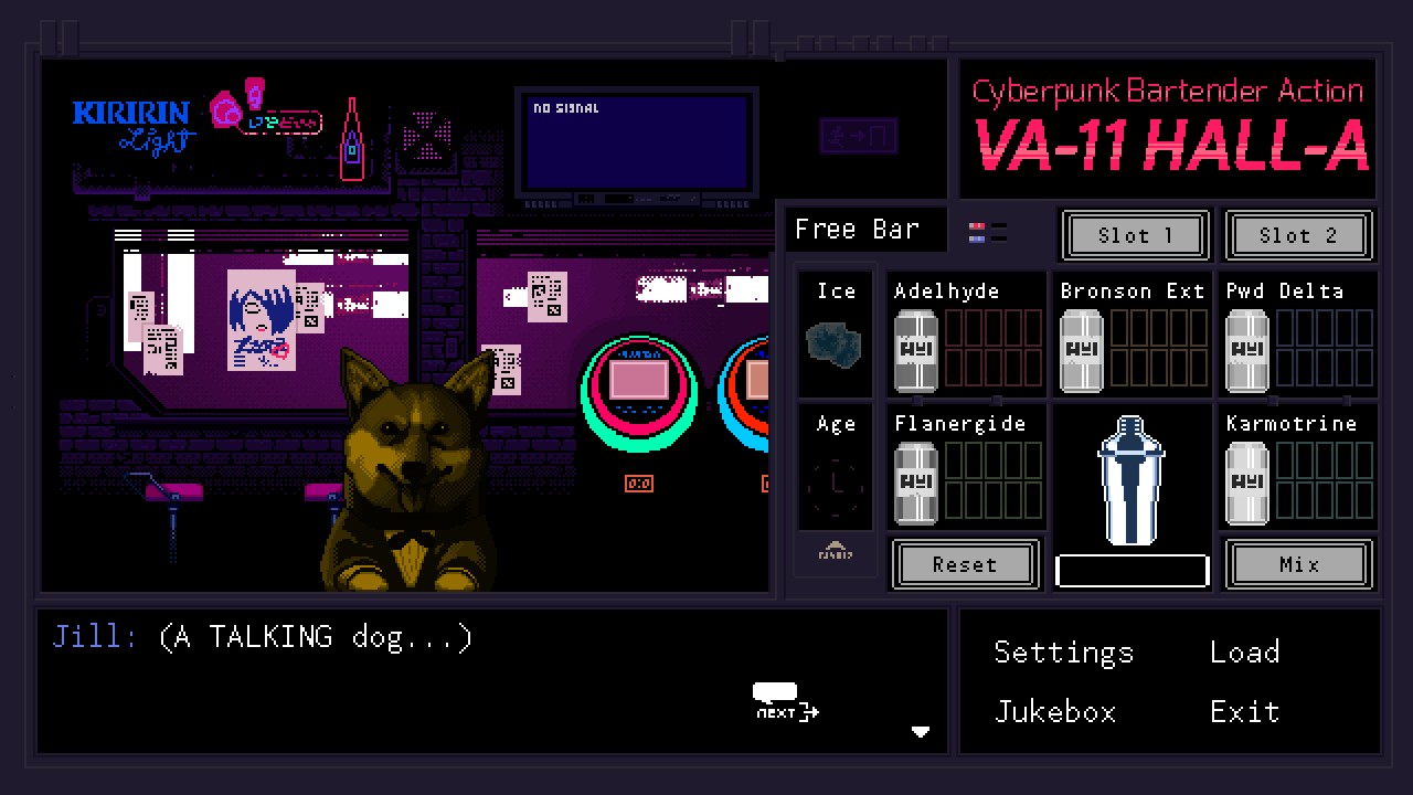 VA-11 HALL-A's 3 extra chapters. (And modding!) image 7